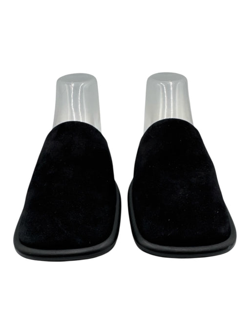 Khaite Shoe Size 37 Black Suede Mule Shoes Black / 37