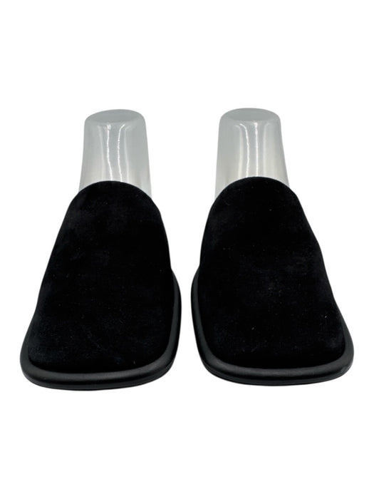 Khaite Shoe Size 37 Black Suede Mule Shoes Black / 37