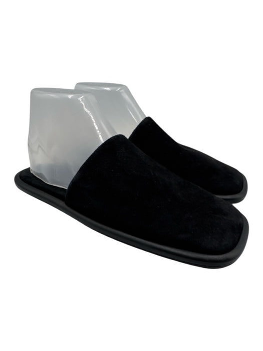 Khaite Shoe Size 37 Black Suede Mule Shoes Black / 37