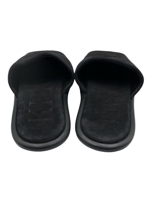 Khaite Shoe Size 37 Black Suede Mule Shoes Black / 37