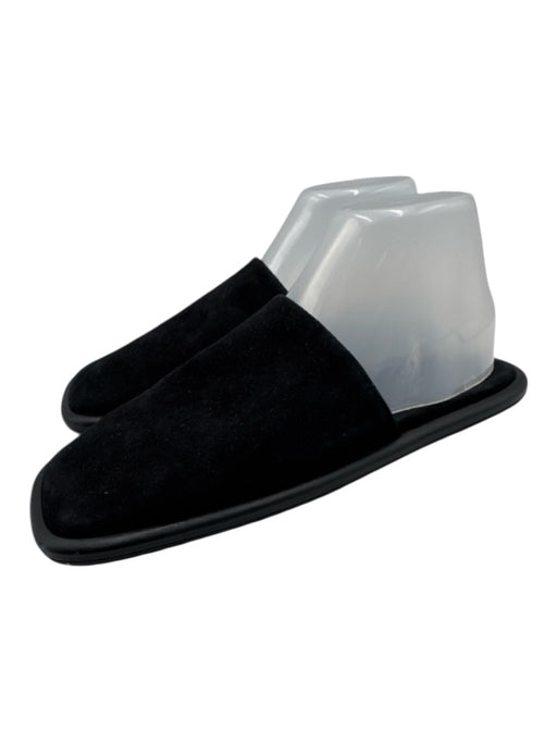 Khaite Shoe Size 37 Black Suede Mule Shoes Black / 37