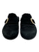 Stuart Weitzman Shoe Size 7.5 Black Fur interior Pearl Buckle Mule Shoes Black / 7.5