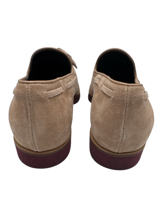 Tods Shoe Size 37.5 Tan Suede Tassel Loafer Shoes Tan / 37.5