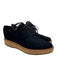 Prada Shoe Size 36.5 Blue & Brown Suede Cork Sole Lace Up Oxford Shoes Blue & Brown / 36.5