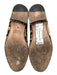 Francesco Russo Shoe Size 38 Black & Brown Leather Pony Hair Leopard Loafers Black & Brown / 38