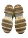 P.a.r.o.s.h. Shoe Size 37 Ivory White Leather Upper Round Toe Lug sole Boots Ivory White / 37