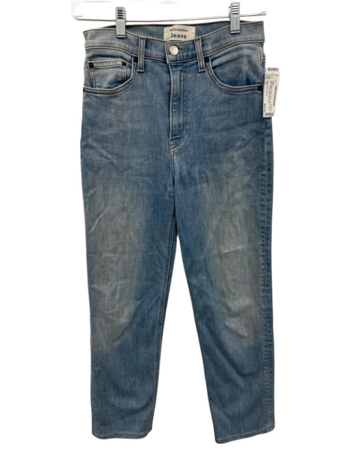 Reformation Jeans Size 25 Light Wash Cotton Denim Zip Fly High Rise Jeans Light Wash / 25