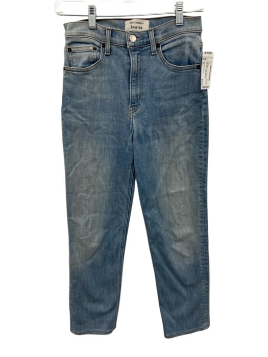 Reformation Jeans Size 25 Light Wash Cotton Denim Zip Fly High Rise Jeans Light Wash / 25