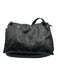 Simon Miller Black Vegan Leather puffy Magnetic Flap Shoulder Bag Black / M/L