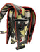 Kenzo Yellow, Black, Red Vegan Leather Turnlock Graffiti Flap shoulder bag Bag Yellow, Black, Red / S