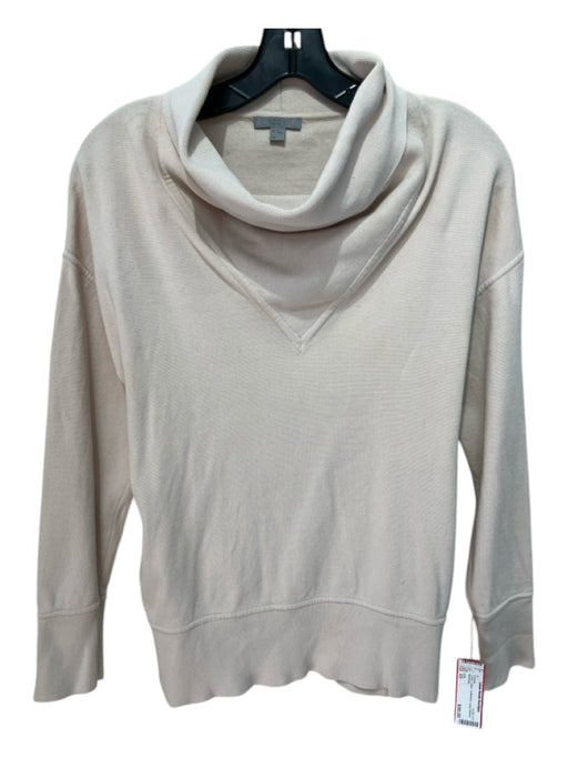 COS Size XS Cream Cotton Turtleneck Long Sleeve Sweater Cream / XS