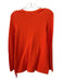 COS Size XS Orange Cotton Textured Long Sleeve Top Orange / XS