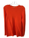 COS Size XS Orange Cotton Textured Long Sleeve Top Orange / XS