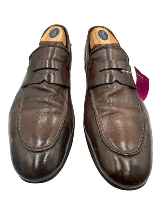 To Boot New York Shoe Size 9.5 AS IS Brown Leather Solid Dress Men's Shoes Brown / 9.5