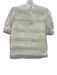 Hunter Bell Size S White Polyester & Cotton Short Puff Sleeve Sheer Overlay Top White / S