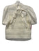 Hunter Bell Size S White Polyester & Cotton Short Puff Sleeve Sheer Overlay Top White / S