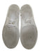 Tory Burch Shoe Size 7 White Leather Laser Cut Rubber Sole Loafer Slip On Flats White / 7