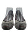 Rothy's Shoe Size 7 Gray, Black, Pink Synthetic Knit Round Toe Plaid Flats Gray, Black, Pink / 7