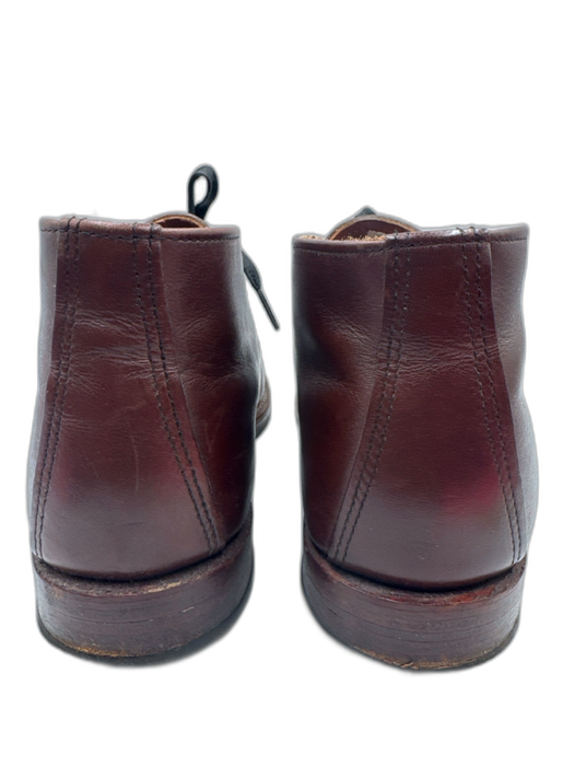 Red Wing Shoe Size 9 AS IS Brown Leather Solid Boot Men's Shoes Brown / 9