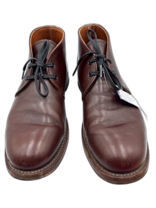 Red Wing Shoe Size 9 AS IS Brown Leather Solid Boot Men's Shoes Brown / 9