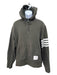 Thom Browne AS IS Size 5 Green Cotton Solid Hoodie Men's Jacket Green / 5
