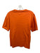 MCQ Size M Orange Cotton Solid T shirt Crew Men's Short Sleeve Orange / M