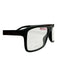 Gucci New Black Plastic Box Inc. Men's Glasses Black