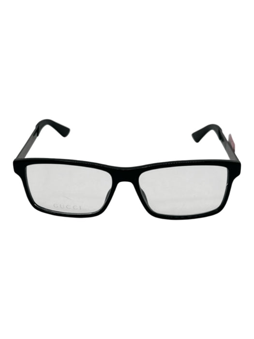 Gucci New Black Plastic Box Inc. Men's Glasses Black