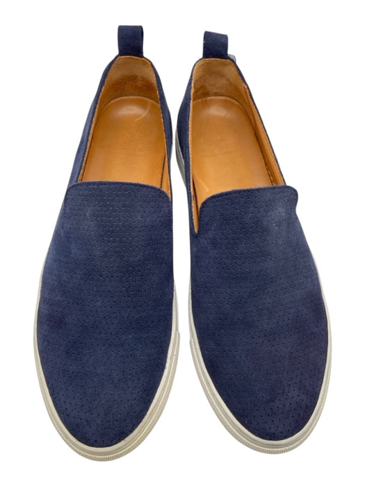 Sid Mashburn Shoe Size 12 Like New Blue Suede Perforated Slip On Sneaker Shoes Blue / 12