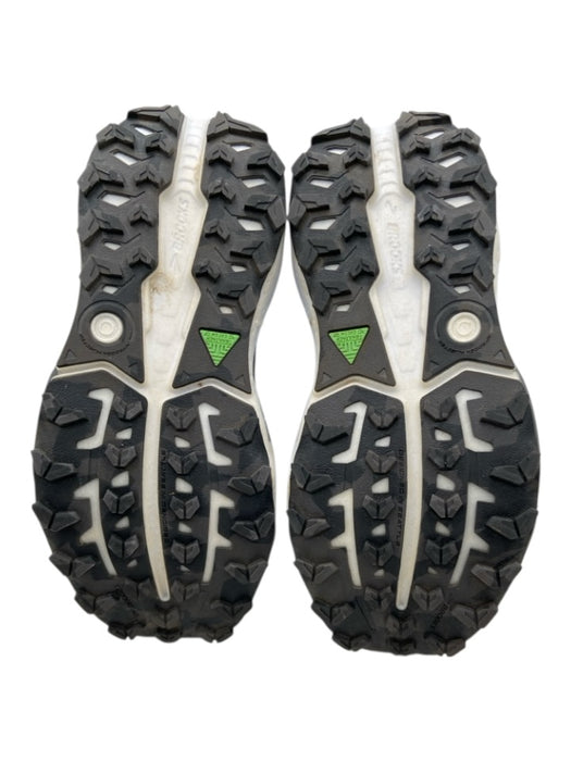 Brooks Brothers Shoe Size 7 Black & Gray Synthetic Knit Lace Up Sneakers Black & Gray / 7