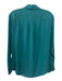 Equipment Femme Size XS Emerald Green Silk Long Sleeve Button Up & Collar Top Emerald Green / XS