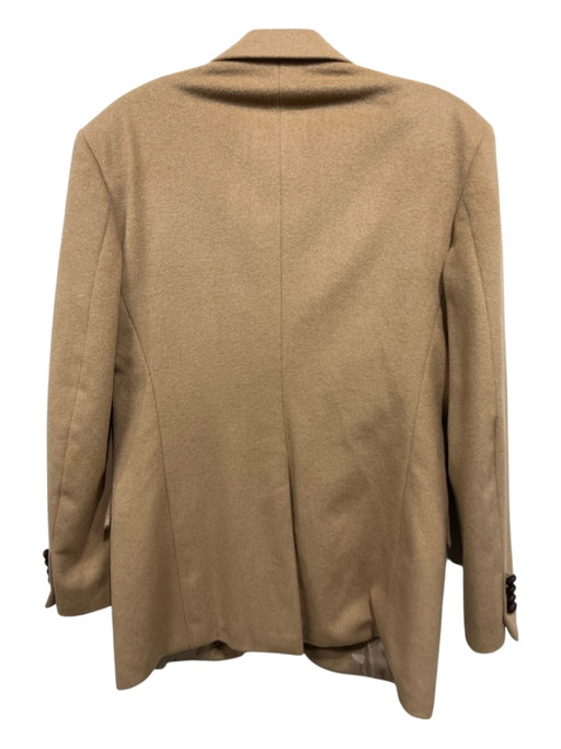 Varsity Club Tan Camel Hair Solid Men's Blazer Tan / 40