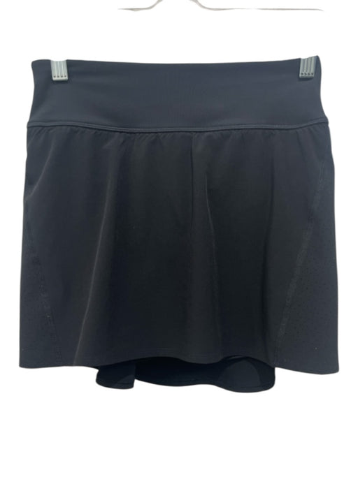 Spanx Size S Black Polyester & Elastane Elastic Waist Skort Tennis Skirt Black / S