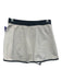 Alo Yoga Size S White & Black Nylon Blend Contrast Trim Mini Skirt White & Black / S