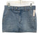 Denim Forum Size 27 Light Wash Cotton Denim Mid Rise Mini Skirt Light Wash / 27