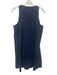 Spanx Size XL Navy Blue Nylon Blend Front Zip built in shorts High Neck Dress Navy Blue / XL