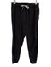 Vuori Size S Black Polyester Blend Elastic & Drawstring Waist Pocketed Pants Black / S