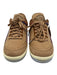 Air Jordan Shoe Size 9 Brown, Red, Blue Suede Lace Up Fabric Block Sneakers Brown, Red, Blue / 9