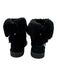Ugg Shoe Size 10 Black Suede Faux Shearling Whipstitch Ankle Booties Black / 10