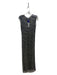 Urban Outfitters Size XS Black Polyester Shimmer Netted Sleeveless Dress Black / XS