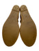 Prada Shoe Size 38.5 Beige & Brown Suede & Canvas Espadrille Bow Detail Wedges Beige & Brown / 38.5
