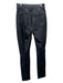 Spanx Size XS Black Faux Leather Elastic High Rise Pants Black / XS