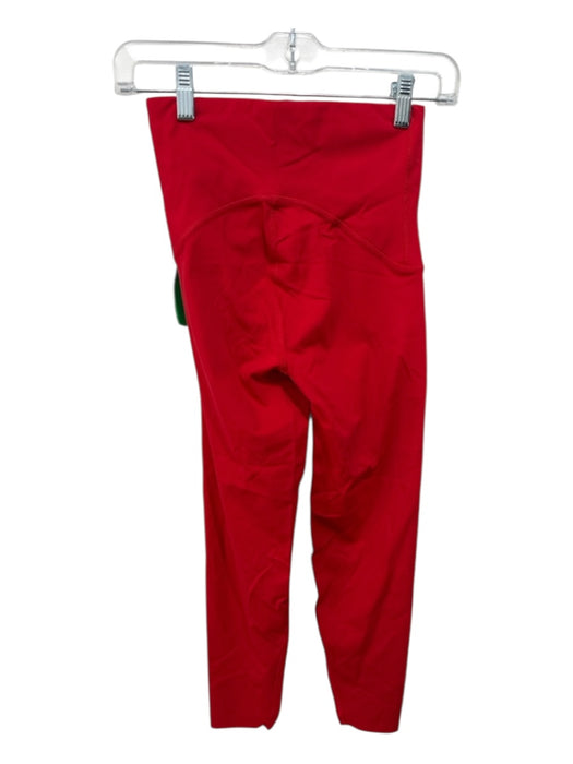 Spanx Size XS Red Nylon & Elastane Elastic Waist Leggings Red / XS