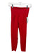 Spanx Size XS Red Nylon & Elastane Elastic Waist Leggings Red / XS