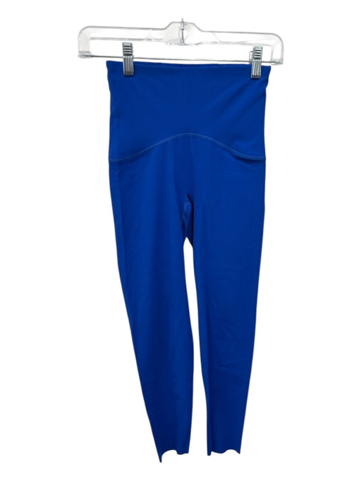 Spanx Size XS Blue Nylon & Elastane Elastic Waist Leggings Blue / XS