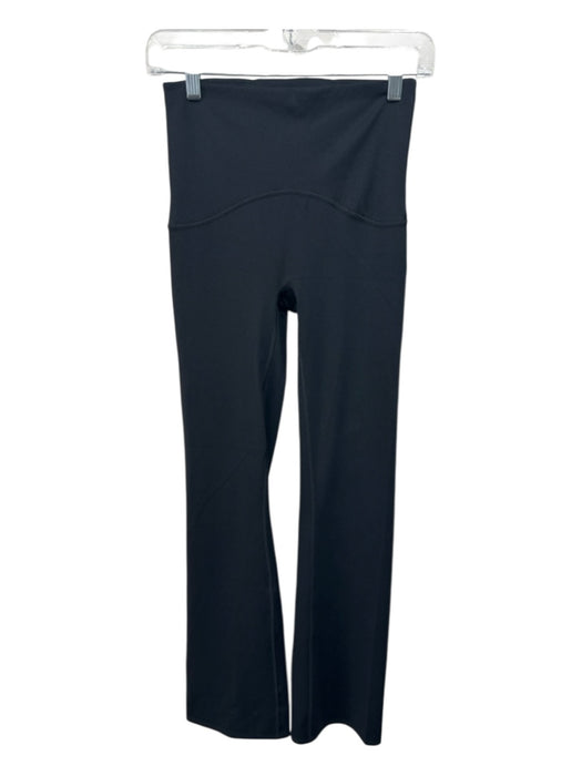 Spanx Size XS Black Nylon & Elastane Elastic Waist Flare Leggings Black / XS