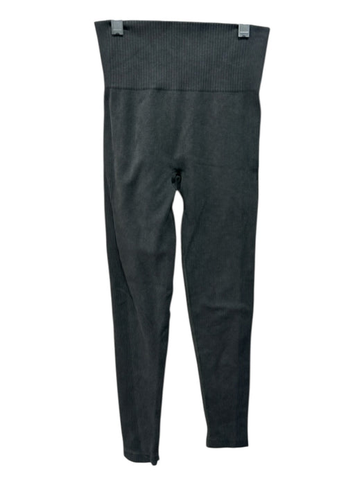 Spanx Size S Green Nylon & Elastane Elastic Waist Ribbed Leggings Green / S