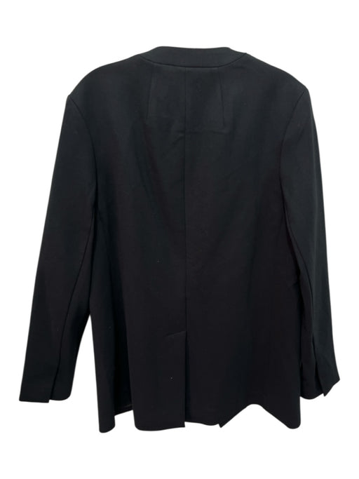 Spanx Size M Black Rayon & Nylon One Button Blazer Jacket Black / M