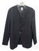 Spanx Size M Black Rayon & Nylon One Button Blazer Jacket Black / M