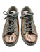 Golden Goose Shoe Size 37 Copper & Beige Leather metalic Star Low Top Sneakers Copper & Beige / 37